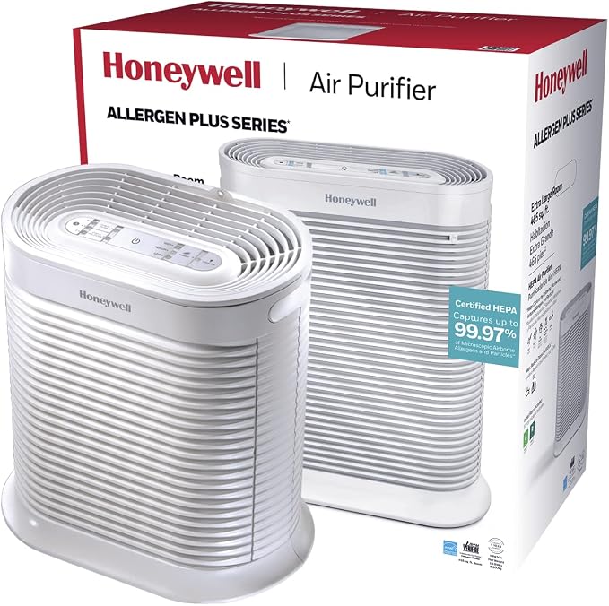 Honeywell HPA300 HEPA Air Purifier, Airborne Allergen Reducer by HoneywellPluggedIn