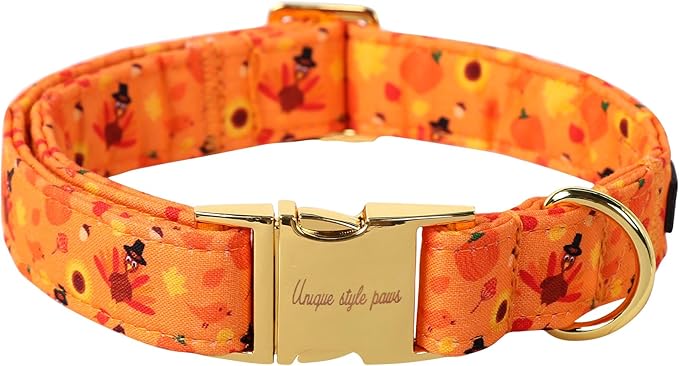 Unique style paws Dog Collar Metal Buckle Collar by Uniquestylepaws