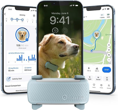 Tractive Smart Dog GPS Tracker | Live Pet Tracker by Tractive