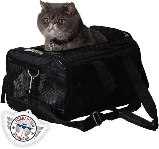 Sherpa Original Deluxe Travel Pet Carrier, Airline Approved & Guaranteed On by Sherpa