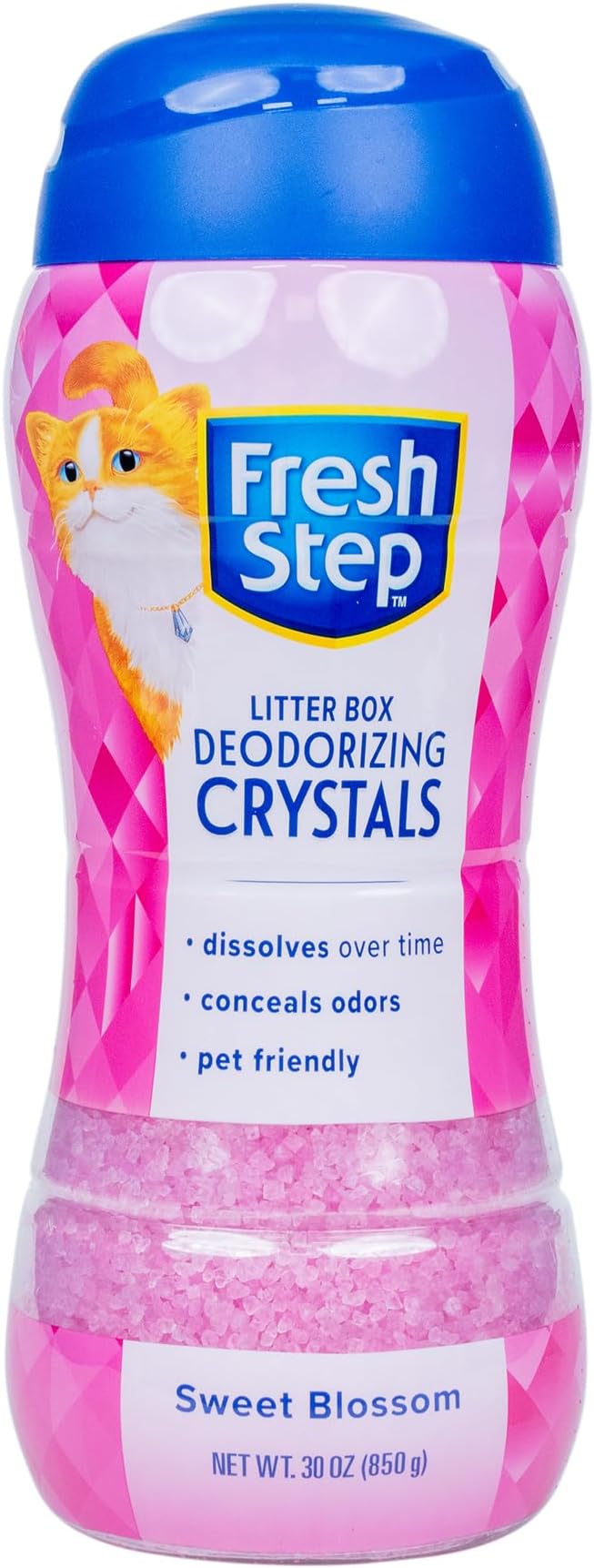 Fresh Step Cat Litter Crystals Deodorizer, Non Toxic Odor Neutralizing Crystals by FreshStep