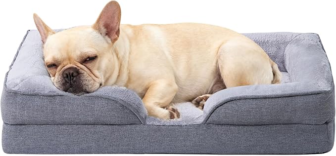 Makigued Orthopedic Dog Bed for Medium Dogs Egg Crate Foam Pet Sofa by Makigued