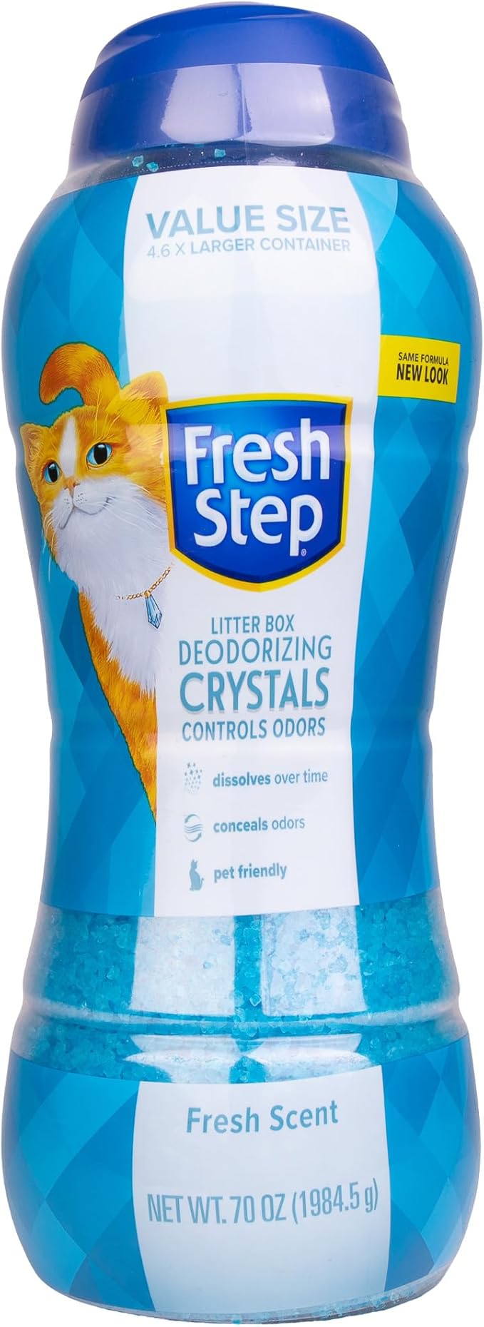 Fresh Step Cat Litter Crystals Deodorizer, Non Toxic Odor Neutralizing Crystals by FreshStep