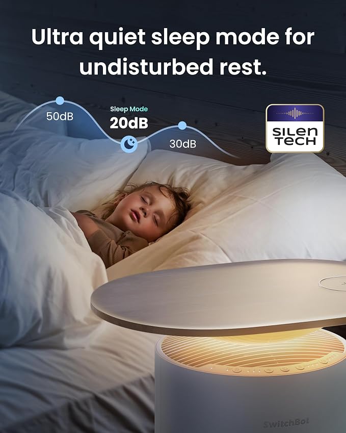 SwitchBot Air Purifier for Home Large Room up to 3620 ft², Pet Mode, Support - Image 7