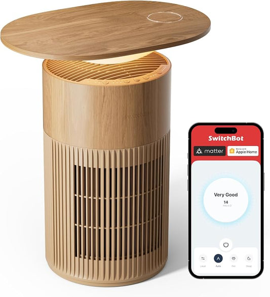 SwitchBot Air Purifier for Home Large Room up to 3620 ft², Pet Mode, Support by SwitchBot