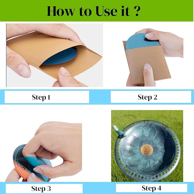 GUCHO Bird Bath Copper Disk, Bird Bath Purification Disk, 0.6mm Thickness - Image 4