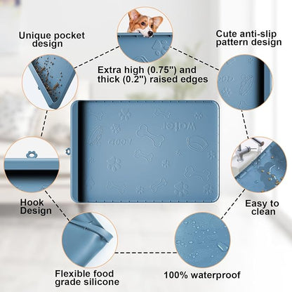 Dog Food Mat - Silicone Dog Mat - Image 4