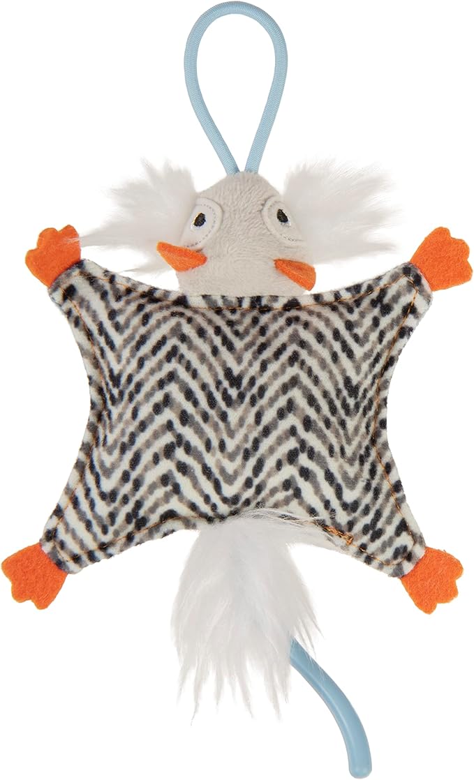 Instincts by SmartyKat HappyNip Soarin' Squirrel Crinkle Launcher Plush by SmartyKat