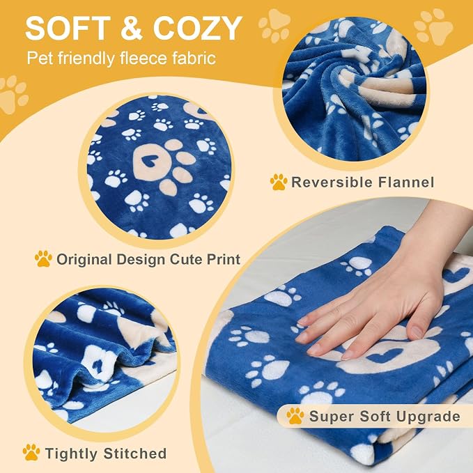 Dog Blanket, Soft Fleece Dog Blankets - Image 3