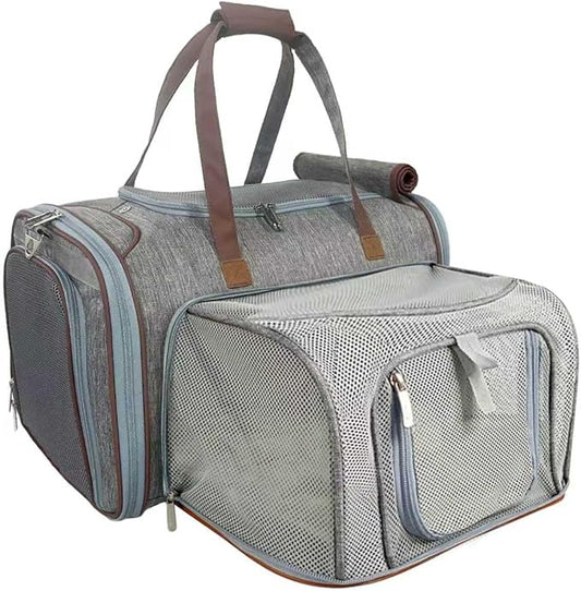 Mr. Peanut's Gold Series Big Apple XL Expandable Pet Carrier V3.0 by MrPeanuts