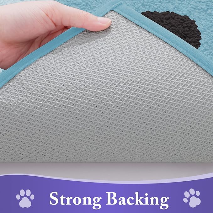 Buganda Dog Door Mat for Muddy Paws, Absorbent Dirt Trapper Non Slip Indoor - Image 5