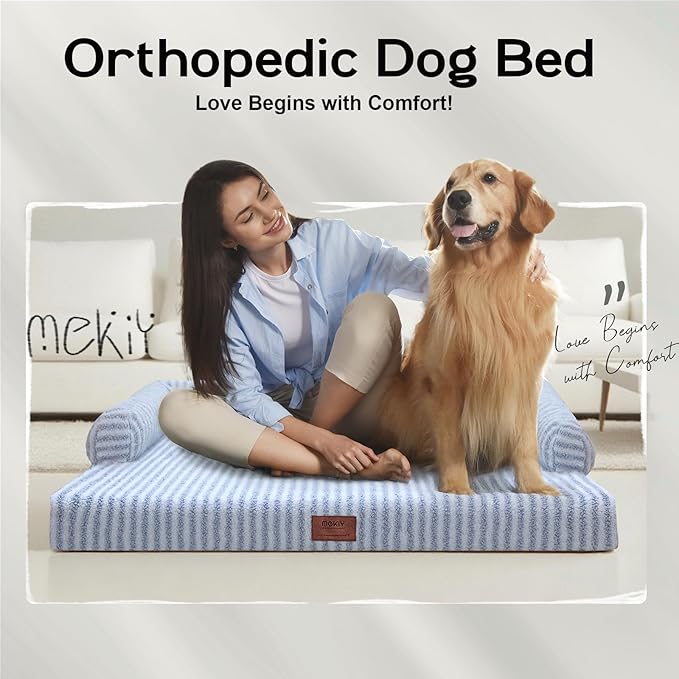 Dog Bed Medium Size Dog-Orthopedic Waterproof Bed - Image 8
