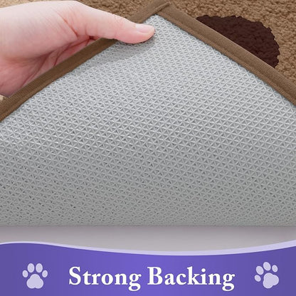Buganda Dog Door Mat for Muddy Paws, Absorbent Dirt Trapper Non Slip Indoor - Image 5