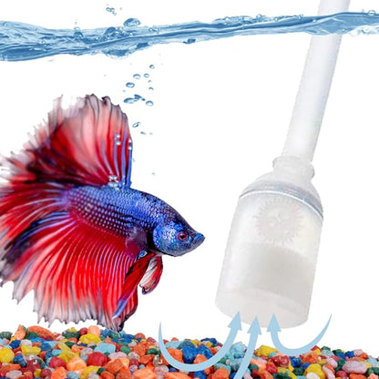 SunGrow Aquarium Fish Tank Gravel Cleaner Vacuum, Siphon Pump Aquarium Water - Image 2