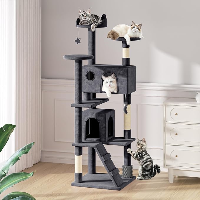 MoNiBloom 77 Inch Cat Tree Tower - Image 3