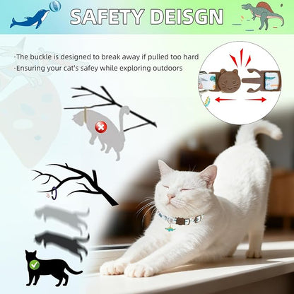 PUPTECK Breakaway Cute Cat Collar - Image 6