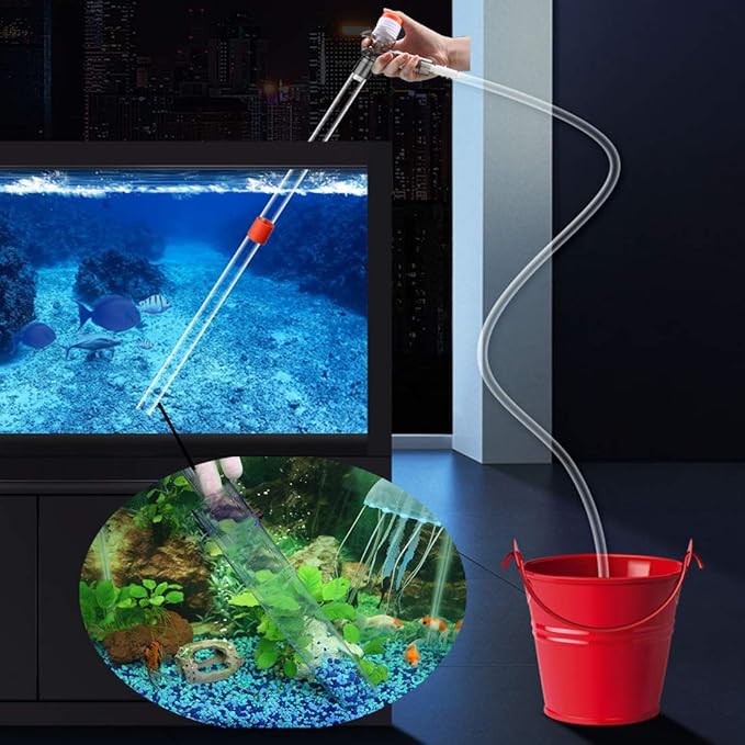 Aquarium Gravel Cleaner Siphon Fish Tank Vacuum Cleaner - Image 4