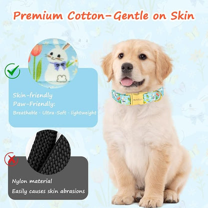 Easter Dog Collar for Medium Dogs, Easter & Spring Theme Medium Dog Collar - Image 5