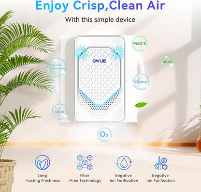 Plug in Air Ionizer 6-Pack, Negative Ion Air Purifier Plug In, Mini Filterless - Image 3
