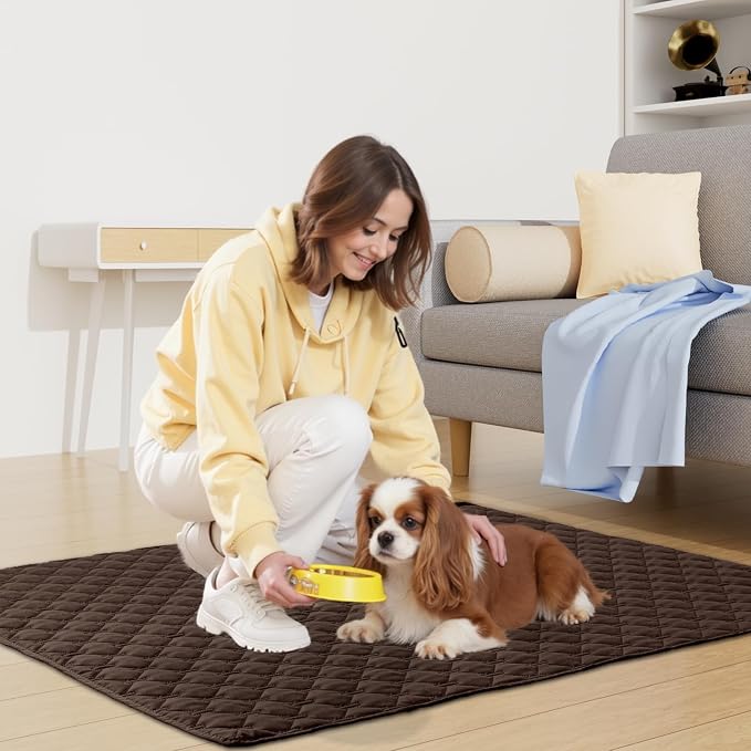 Smiry Waterproof Dog Bed Cover Blanket, Soft Reversible Pet Blanket, Washable - Image 5