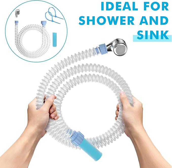 Slip-On Bathtub Faucet Sprayer Attachment - Image 2