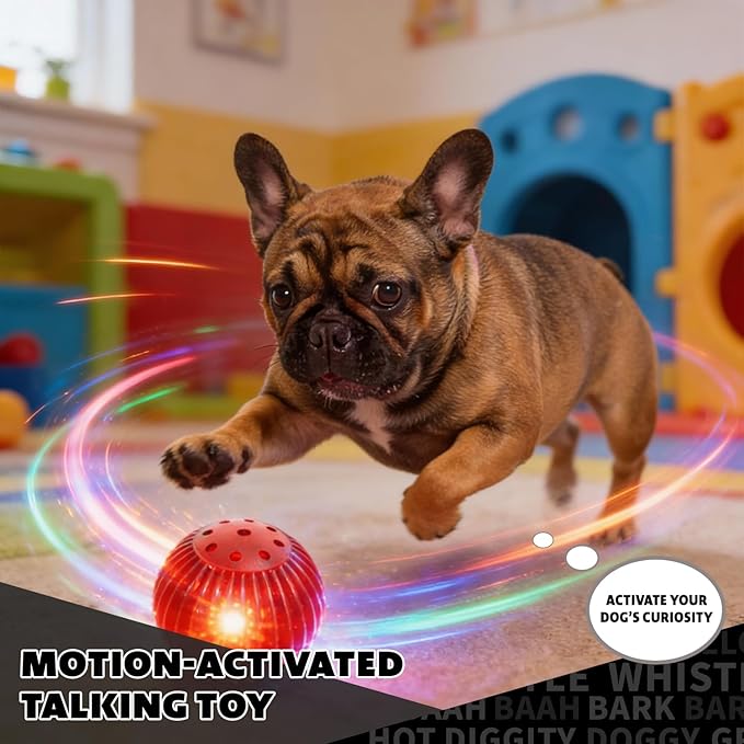 Pet Qwerks Blinky Babble Ball - Image 5