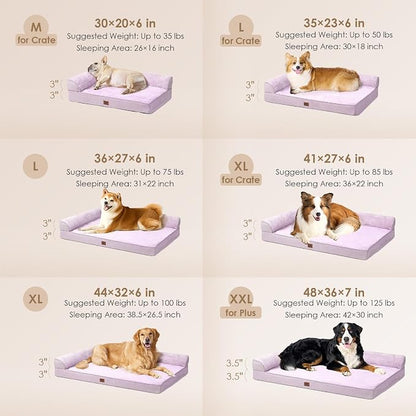 EHEYCIGA XXL Dog Bed Memory Foam, Orthopedic Giant Dog Bed Jumbo - Image 2