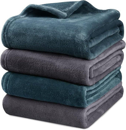 Onarway Dog Blanket Washable for Puppy: 4 Packs Dog Blankets 40”x28” by Onarway