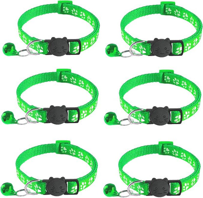6 Pack Breakaway Cat Collar by Unknown