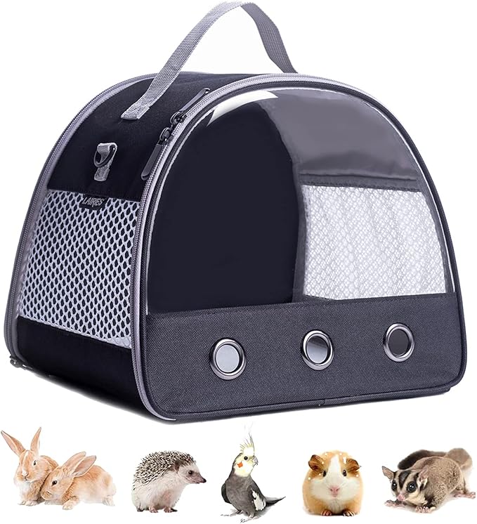 Guinea Pig Carrier Backpack, Bunny Rat Bird by LightUpYourPetsLife