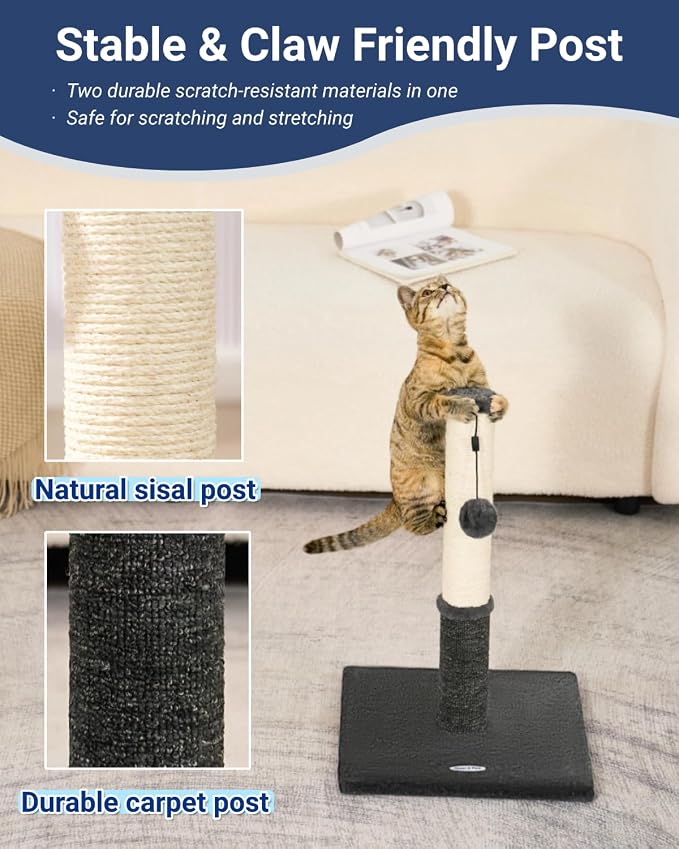 Happi N Pets Cat Scratching Post, Cat Scratcher - Image 2