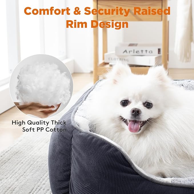GASUR Small Dog Beds Small Size Dogs, Rectangle Washable Dog Bed, Orthopedic - Image 3