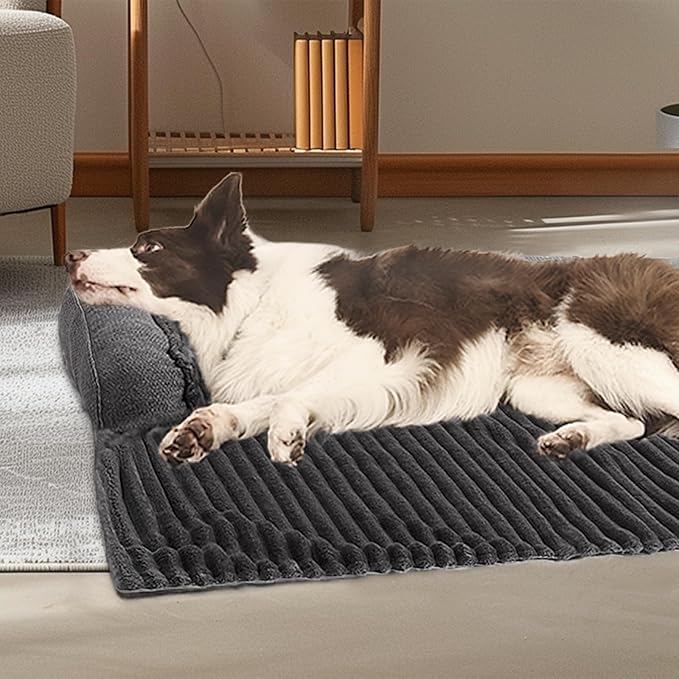 WINDRACING Luxury Dog Couch Bed, Washable Calming Dog Couch Cover, Couch - Image 2
