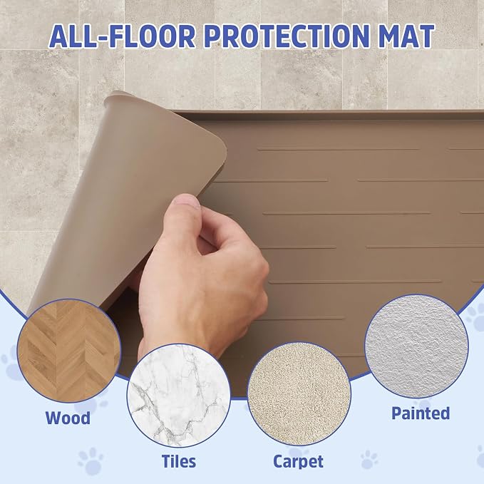Large Dog Mats for Food and Water - Image 7