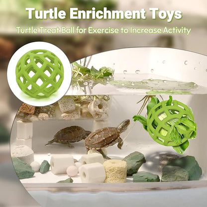 Turtle Feeder Ball, Aquatic Turtle Tank Accessories, Aquarium Decorations - Image 2