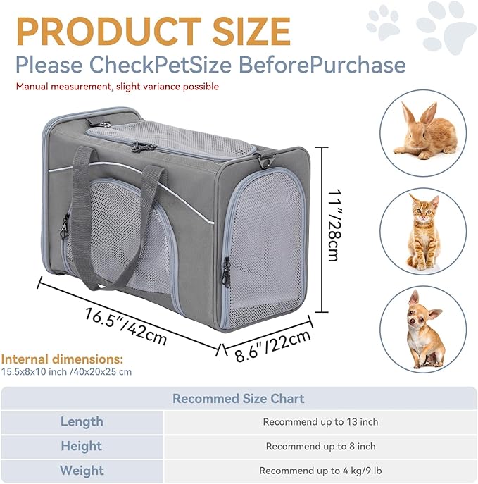 ‌Petsfit Airline Approved Pet Carrier - Image 2