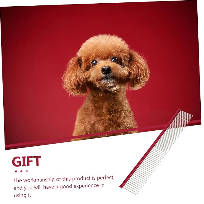 POPETPOP Portable Pet Comb for Dogs and Cats Wear-resistant Multi-function - Image 4