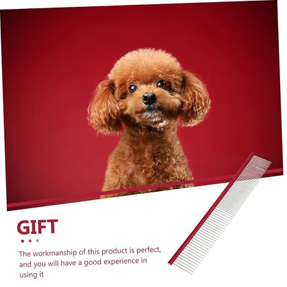 POPETPOP Portable Pet Comb for Dogs and Cats Wear-resistant Multi-function - Image 4