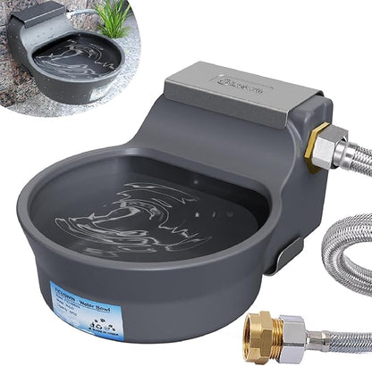 67OZ Automatic Water Dispenser for Dogs Cats Patented Auto-Filling Dog Water by FICUSWIN