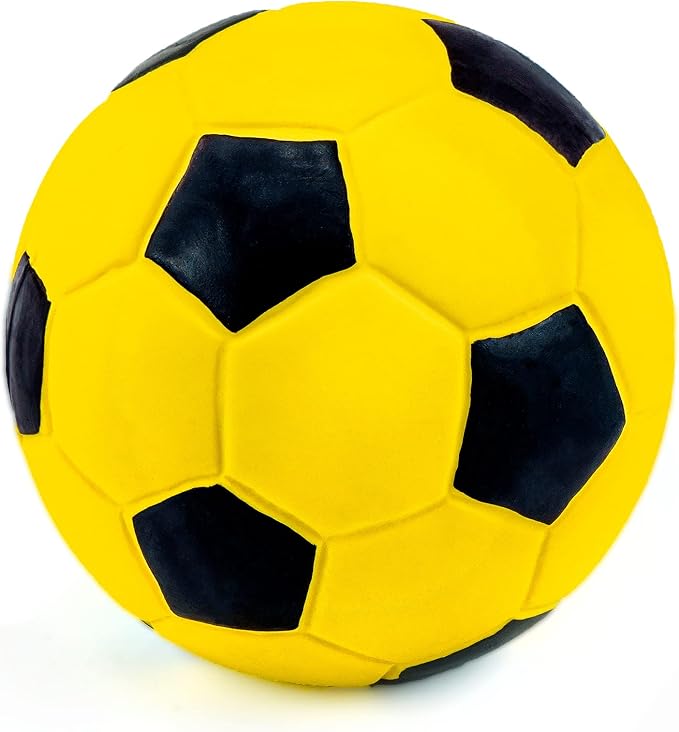 CHIWAVA 3PCS 2.7'' Squeak Latex Dog Toy Football Chew Fetch Throw Ball - Image 7