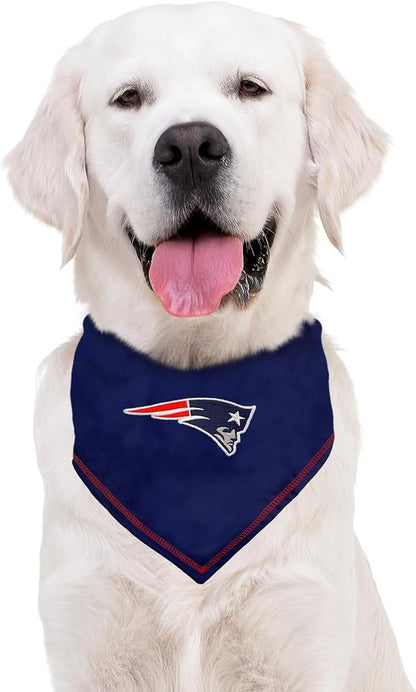 Pets First NFL New England Patriots TIE Dog Bandana, Small/Medium. Ultimate - Image 5