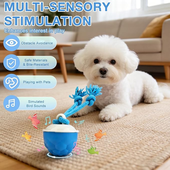 Interactive Dog Ball Toy, 2026 Upgraded Automatic Rolling Ball - Image 4