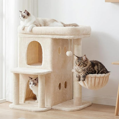 Heybly Cat Tree, 25.6-inch Cat Tower - Image 2