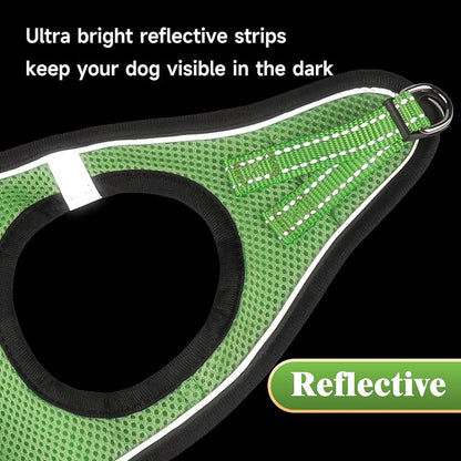 YIMEIS Dog Harness and Leash Set, No Pull Soft Mesh Pet Harness, Reflective - Image 6