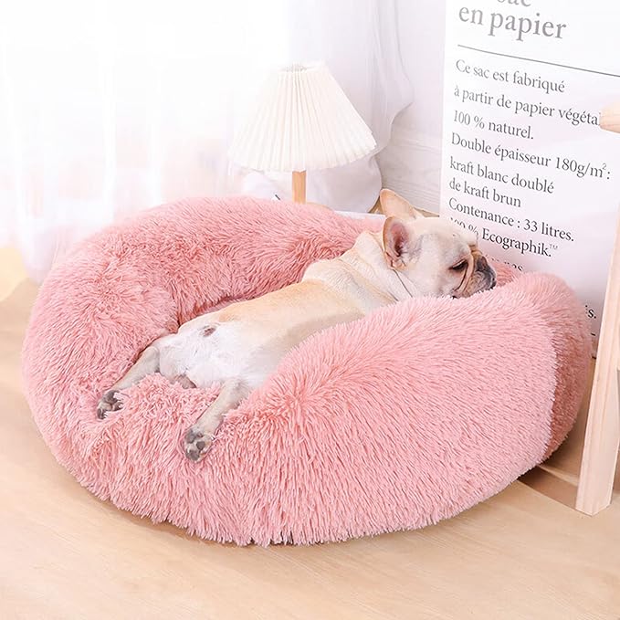 Nisrada Dog Bed for Small Medium Large Dogs, 27 inch Calming Dogs Bed, - Image 6