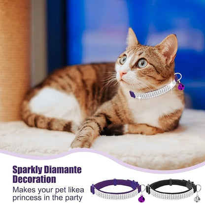EXPAWLORER Soft Velvet Safe Cat Collars - Image 6