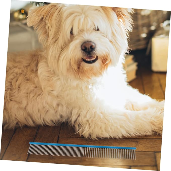 POPETPOP Daily Use Compact Pet Comb Ergonomic Design - Image 5