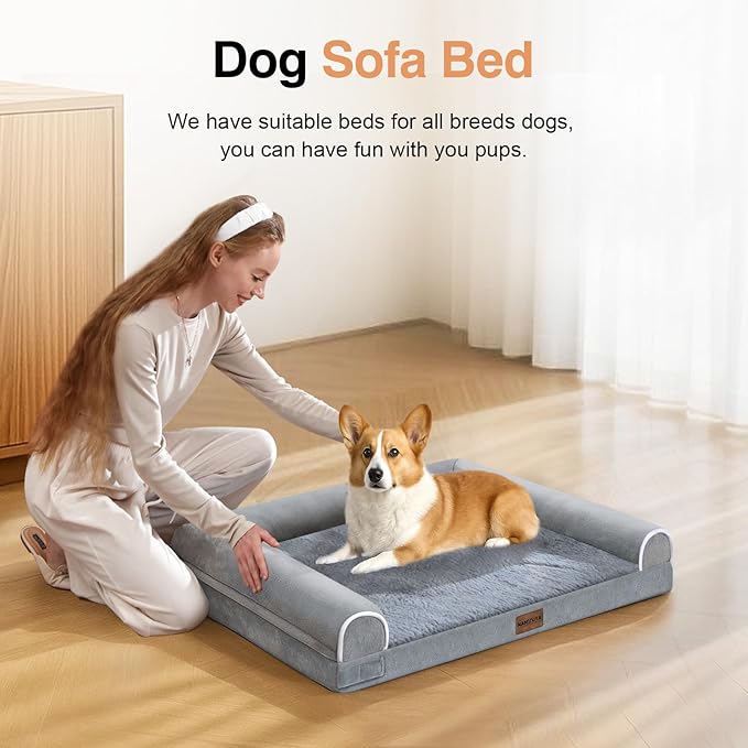 Medium Large Dog Bed Orthopedic Washable: Beds Bolster Medium Large Sized Dog - Image 3