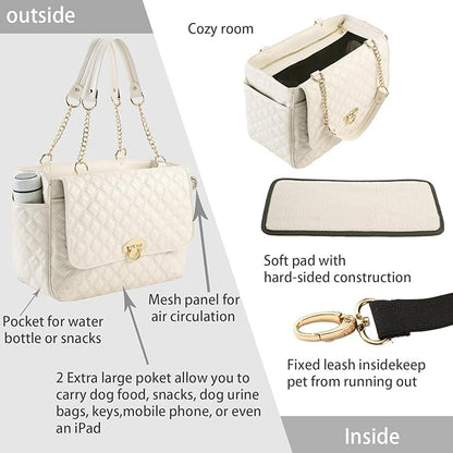 Fashion Dog Purse for Small Dogs - Image 3