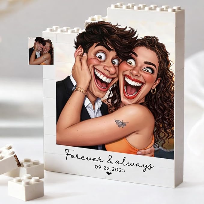 NAZENTI Custom Photo Building Block gifts by Nazenti
